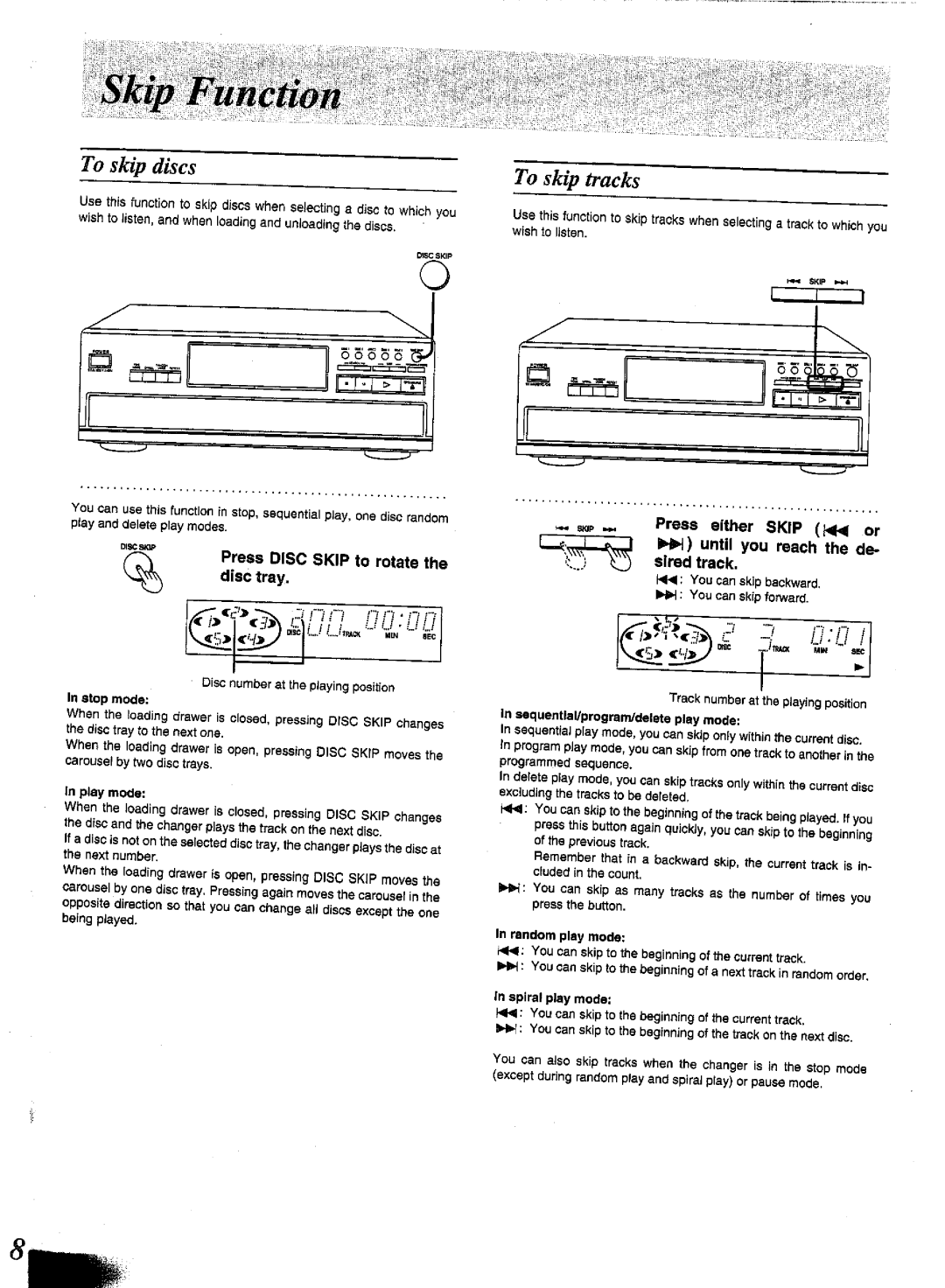 Panasonic SL-PD1348 manual 