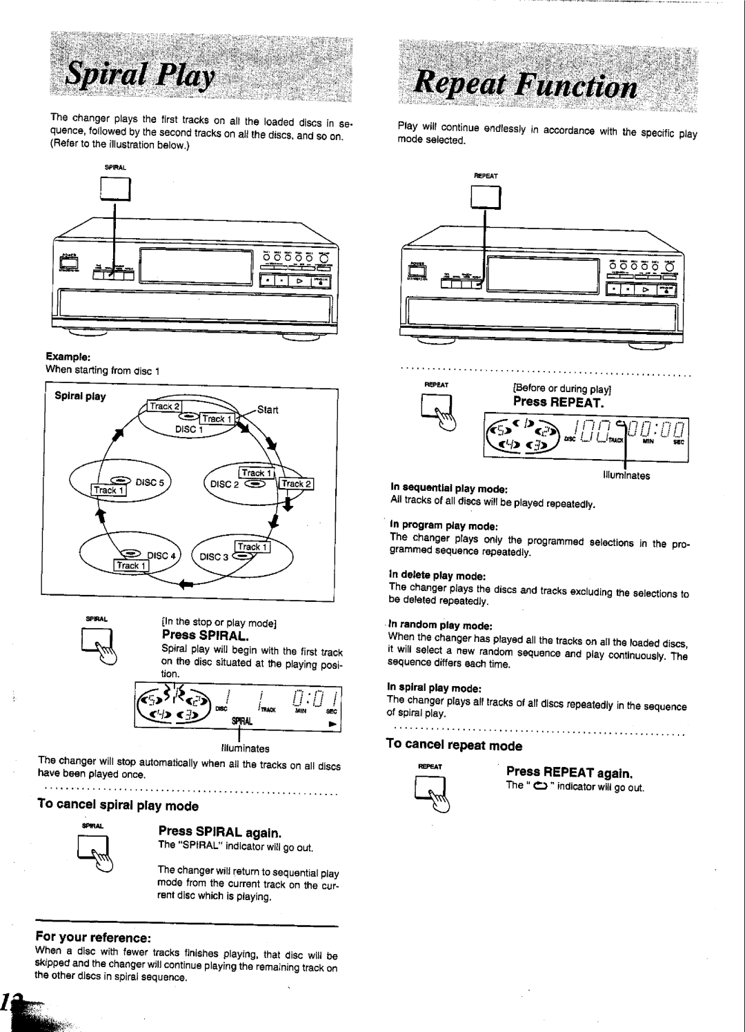 Panasonic SL-PD1349 manual 