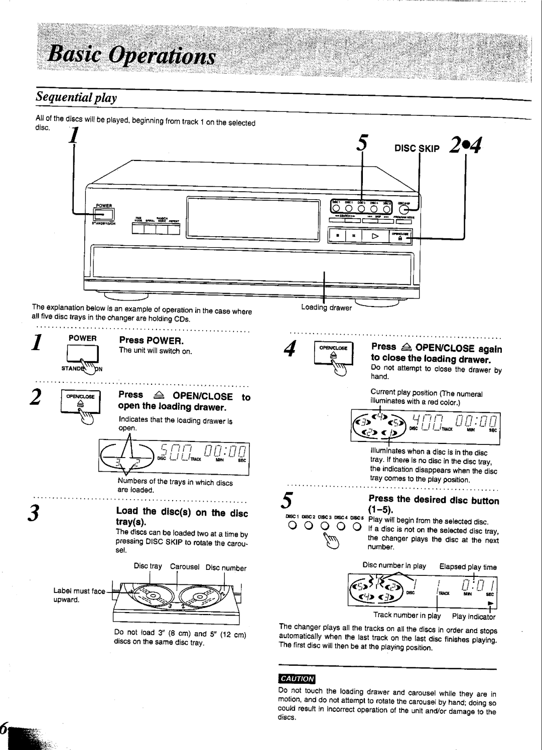 Panasonic SL-PD1349 manual 