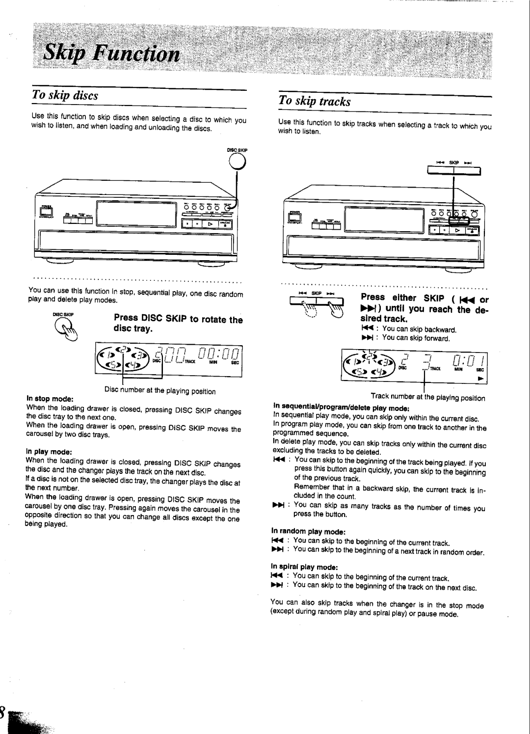 Panasonic SL-PD1349 manual 