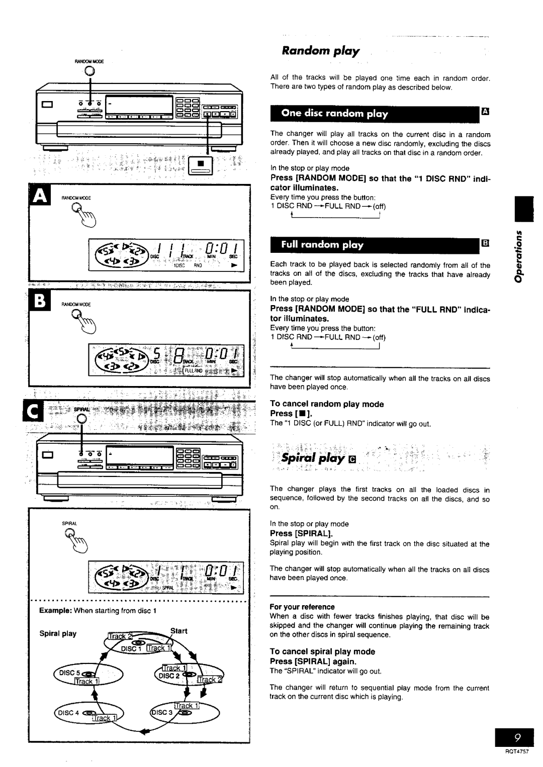 Panasonic SL-PD6, SL-PD8 manual 