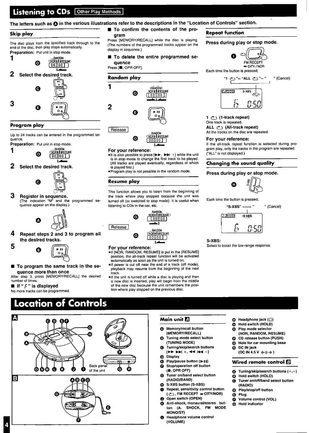 Panasonic SL-SX277J manual 