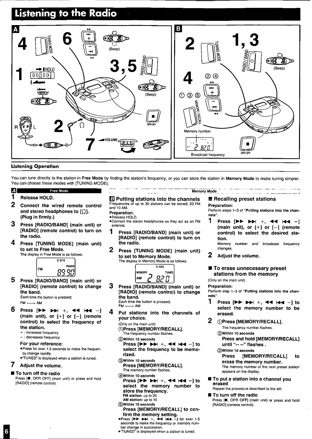 Panasonic SL-SX277J manual 