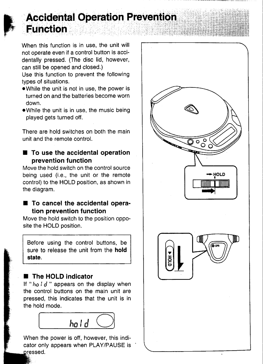Panasonic SL-XP570 manual 