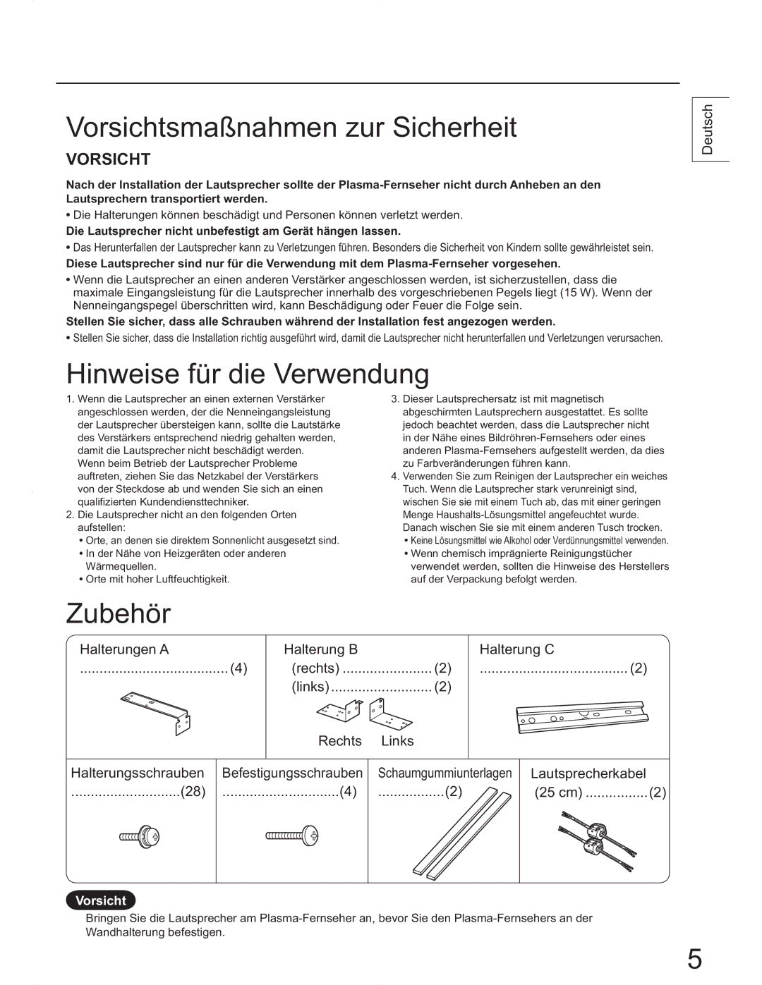 Panasonic SP65PV600 manual 9256,&+7, Hxwvfk, +Dowhuxqjhq$, +Dowhuxqj, Lqnv 