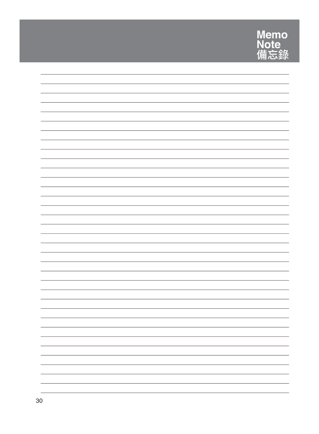 Panasonic SR-DE102 manuel dutilisation Memo Note 