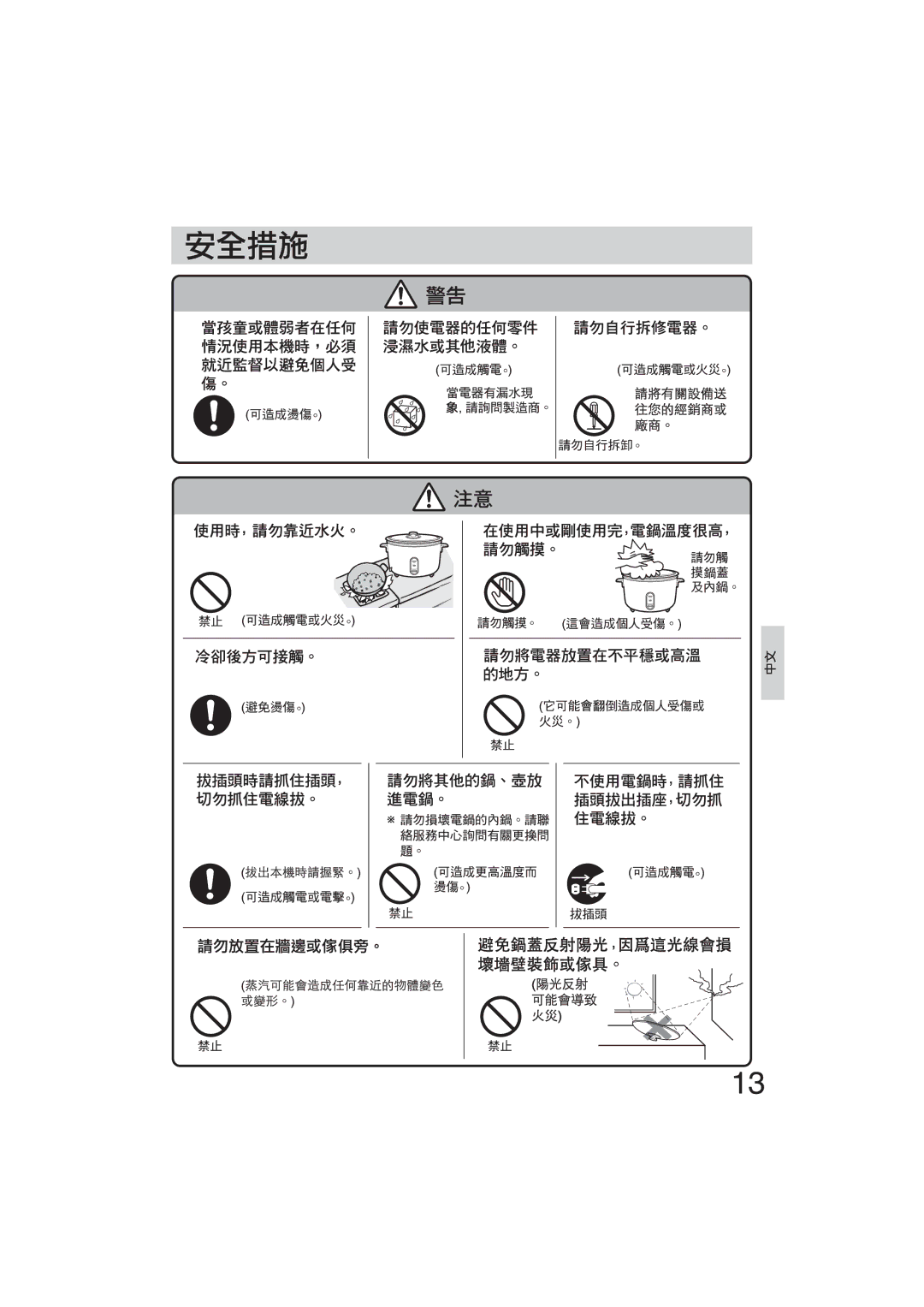 Panasonic SR-GA721 manuel dutilisation 