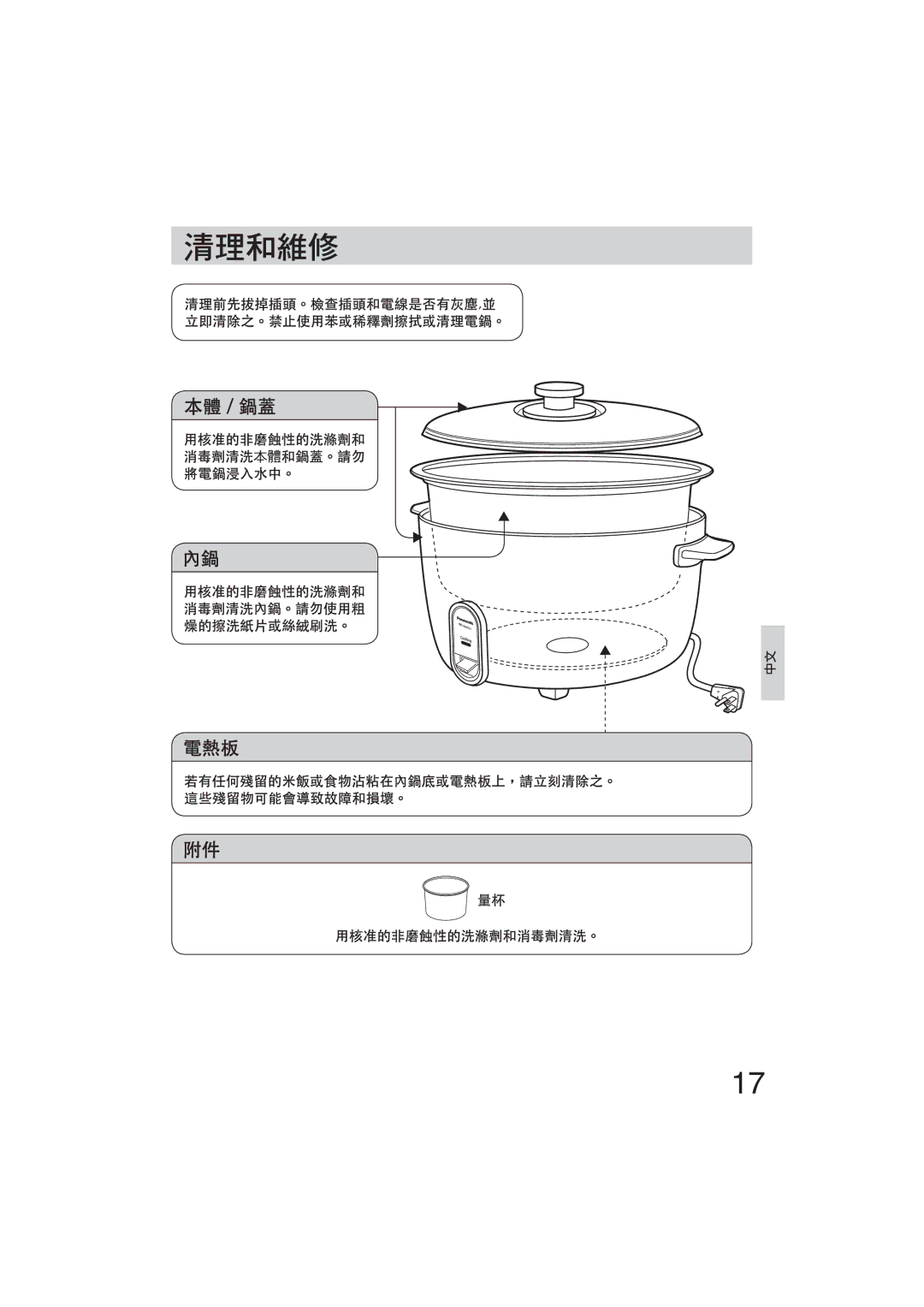 Panasonic SR-GA721 manuel dutilisation 