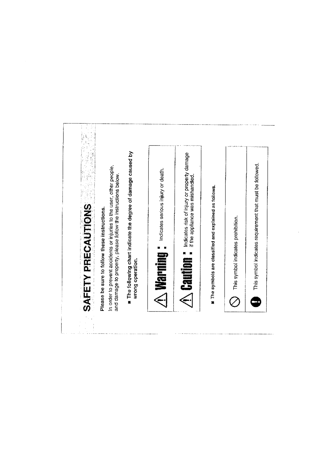 Panasonic SR-W22GS/SR-W18GS manual 