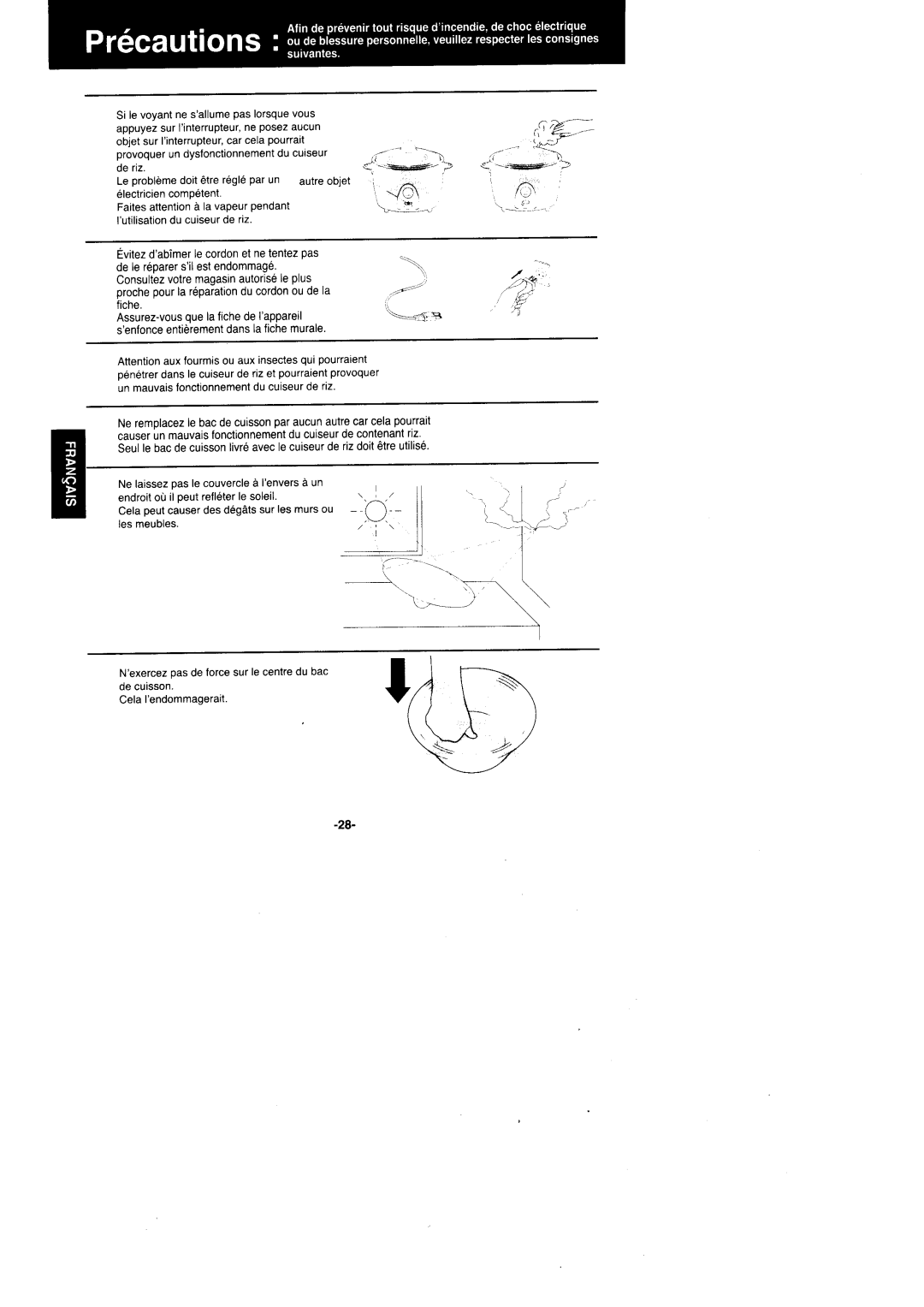 Panasonic SR'GO6FG/SR.G10FG/SR.GI8FG manual o 