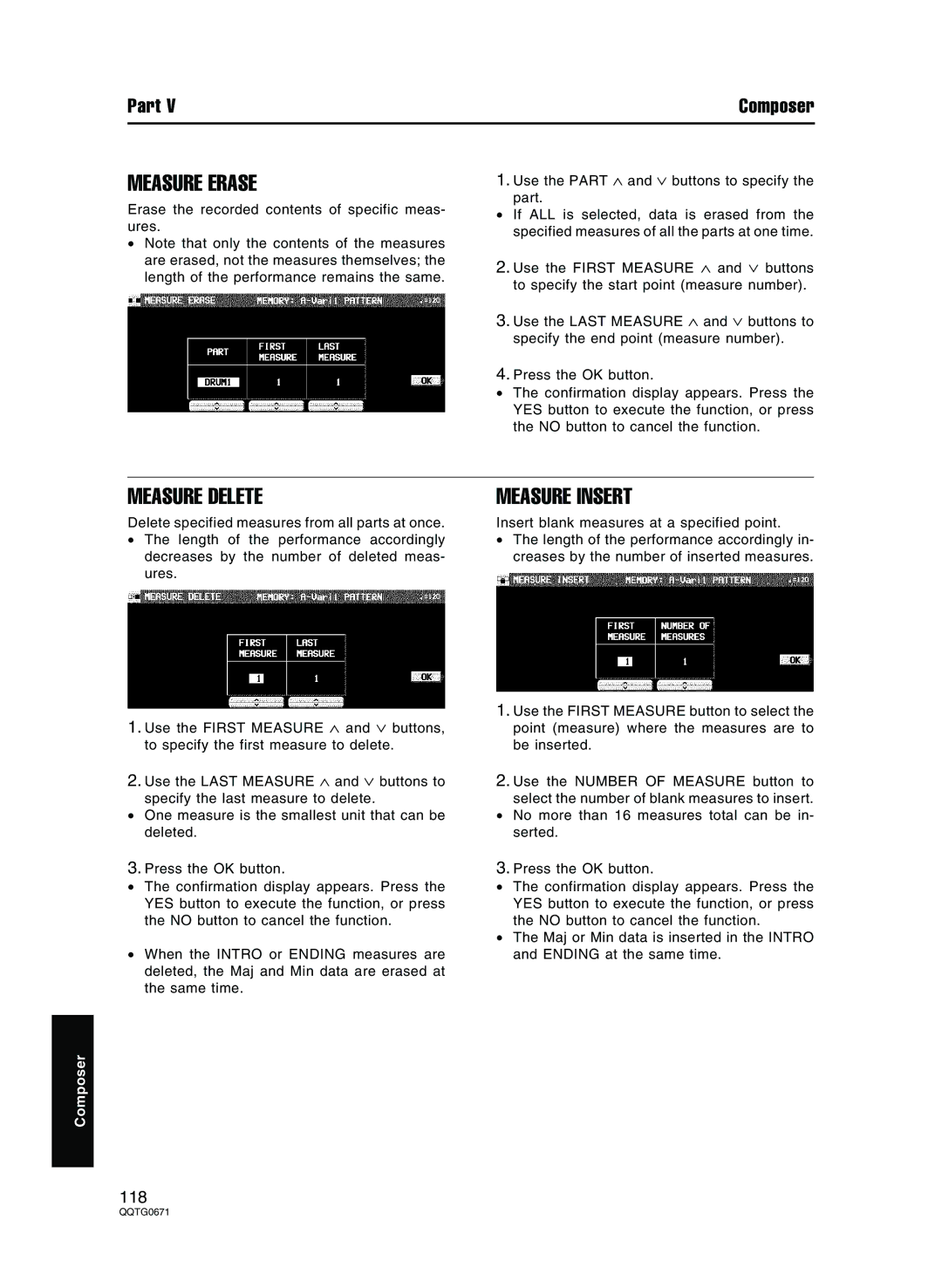 Panasonic SX-KN7000 operating instructions 118 