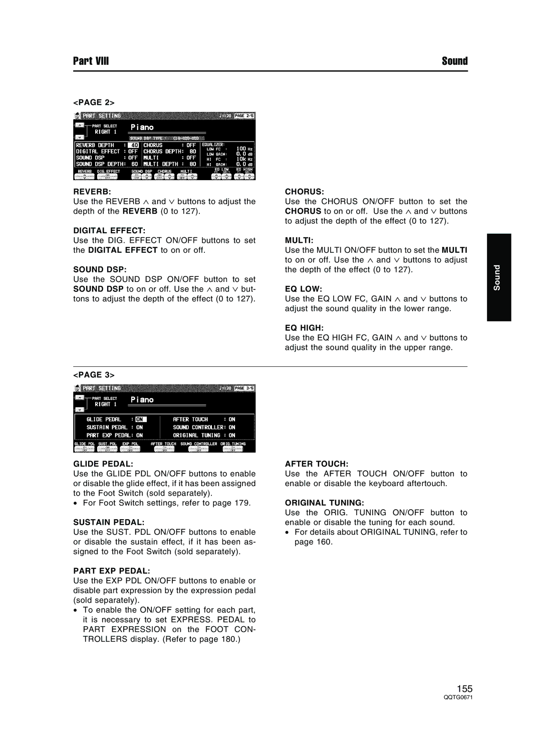 Panasonic SX-KN7000 Reverb, Digital Effect, Sound DSP, Chorus, Multi, Eq Low, EQ High, Glide Pedal, Sustain Pedal 