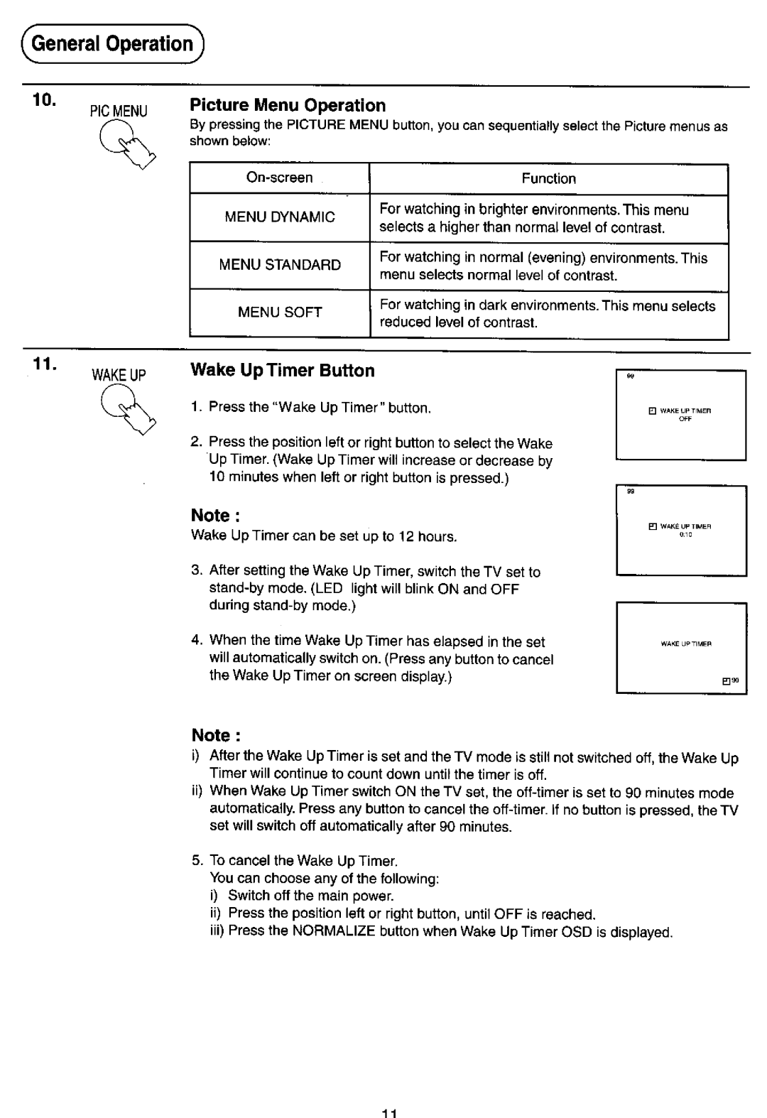 Panasonic TC-14Z88A manual 