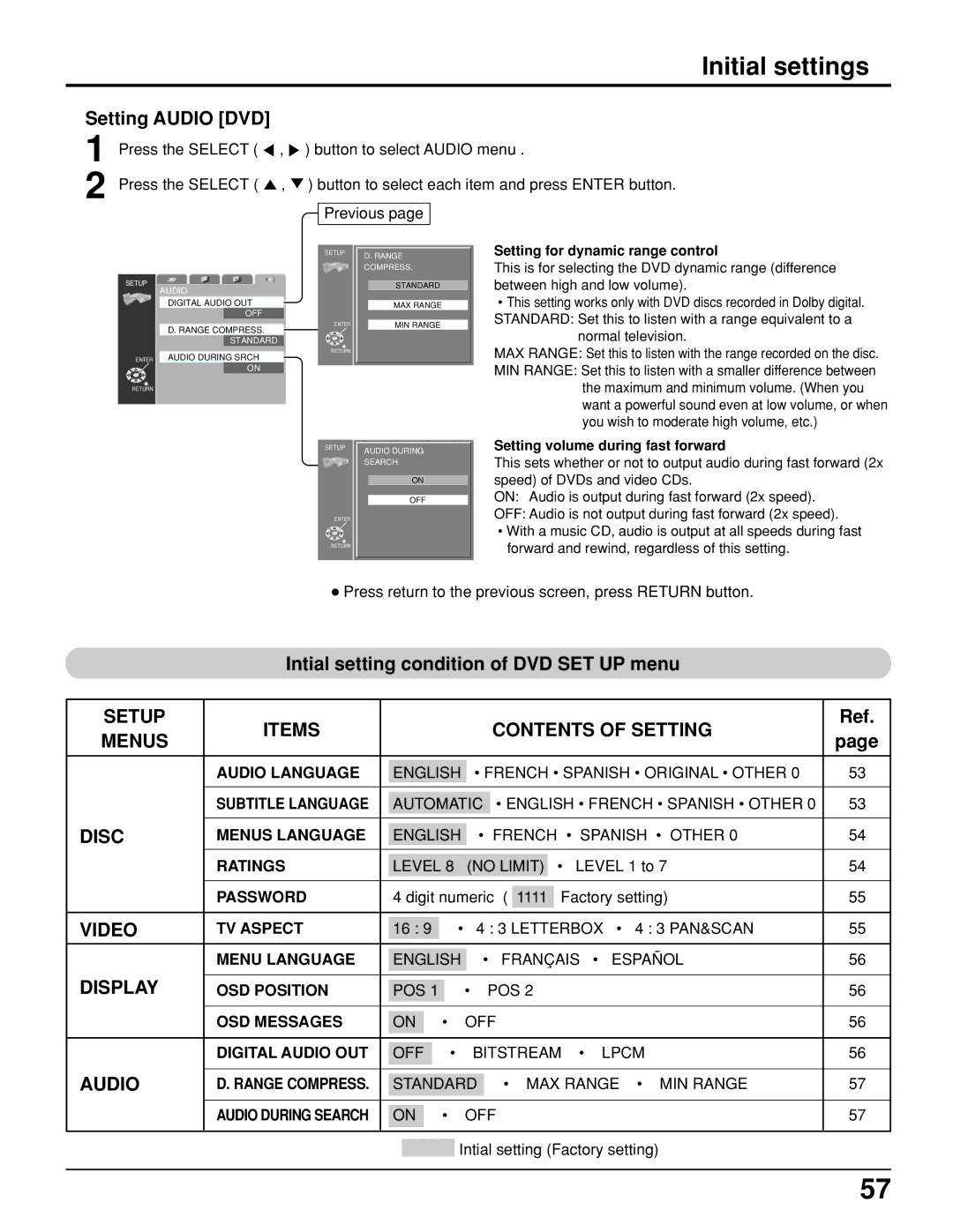 Panasonic TC 15LV1 manual Video 