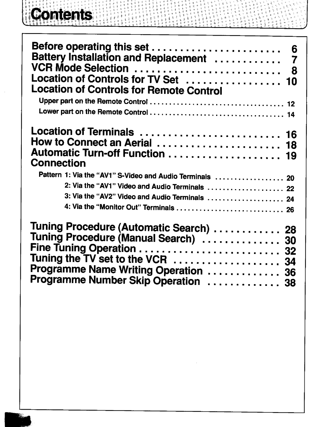 Panasonic TC-21T1Z manual 