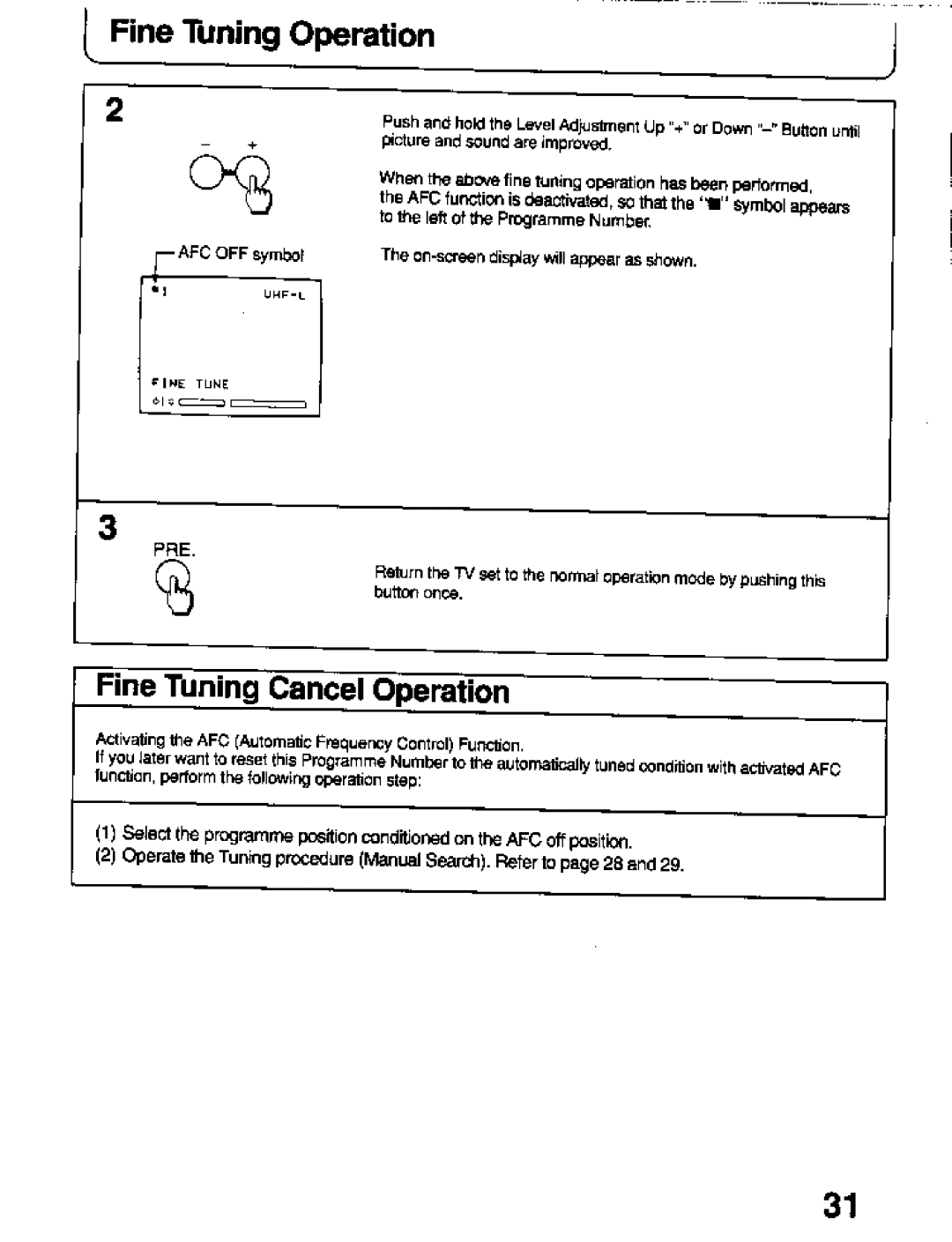 Panasonic TC-26T1Z manual 