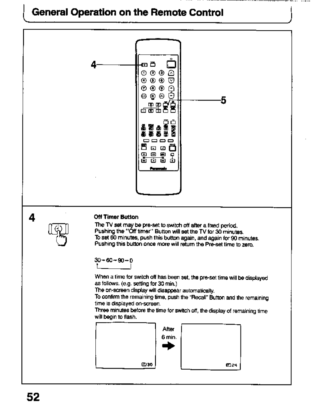 Panasonic TC-26T1Z manual 