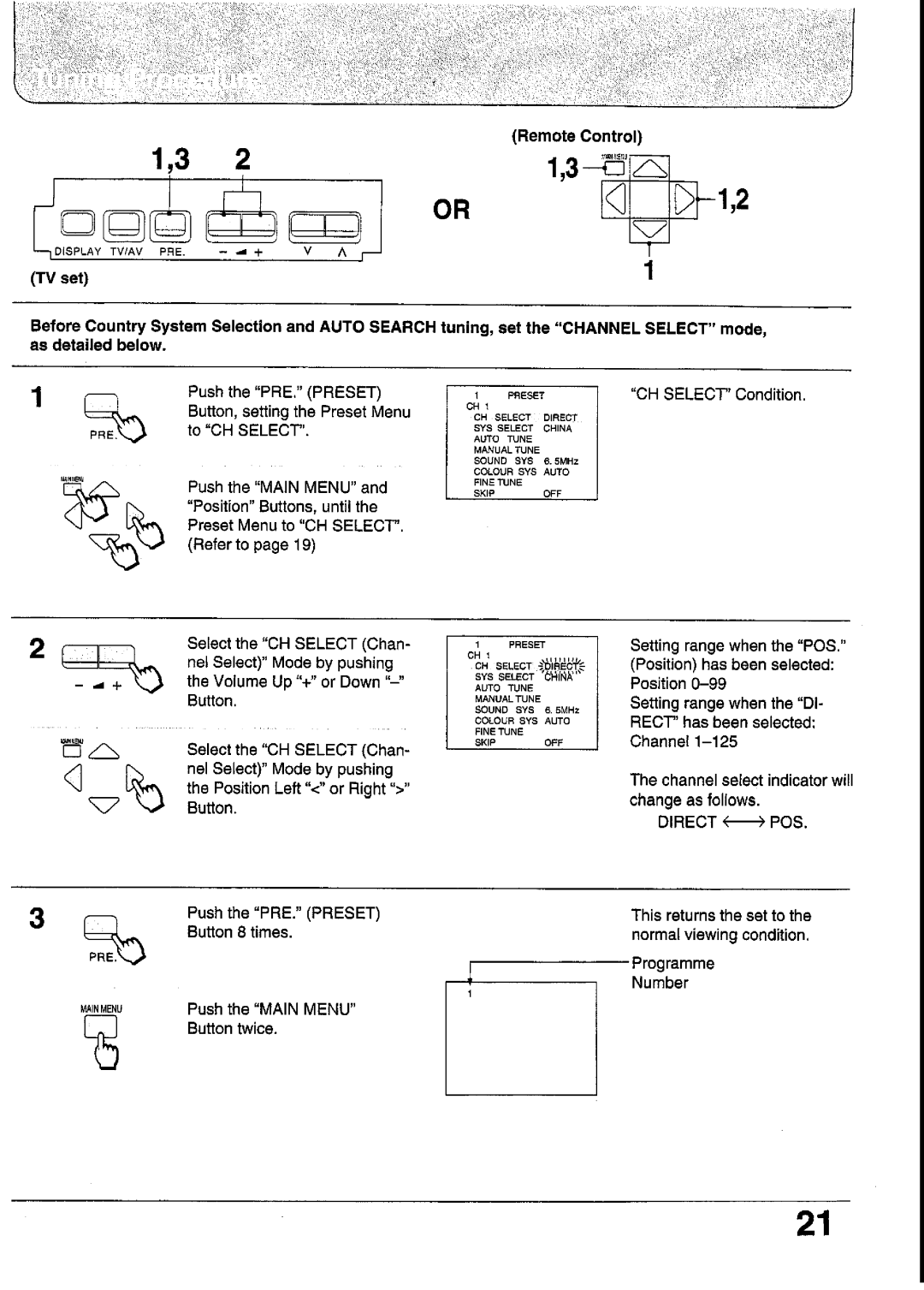 Panasonic TC-33GF85 Series, TC-29GF85 Series, TC-29GF82 Series, TC-29GF80 Series, TX-33GF85 Series manual 