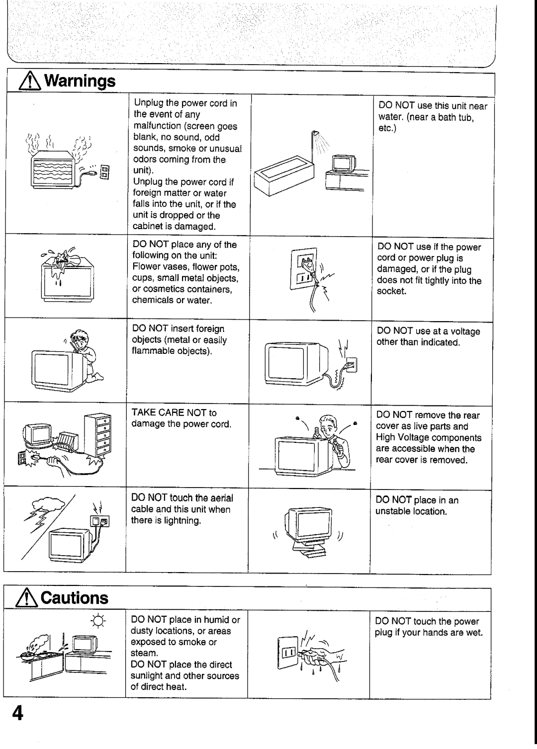 Panasonic TX-33GF85 Series, TC-29GF85 Series, TC-33GF85 Series, TC-29GF82 Series, TC-29GF80 Series manual 