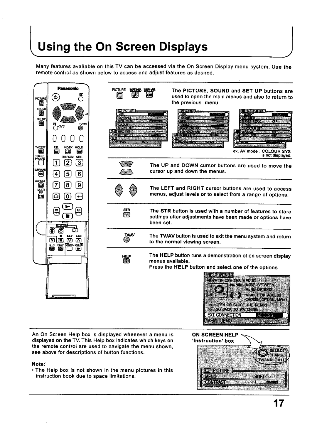 Panasonic TX-80P250X, TC-29P250X, TC-34P250X, TX-68P250X, TX-29P250X manual 