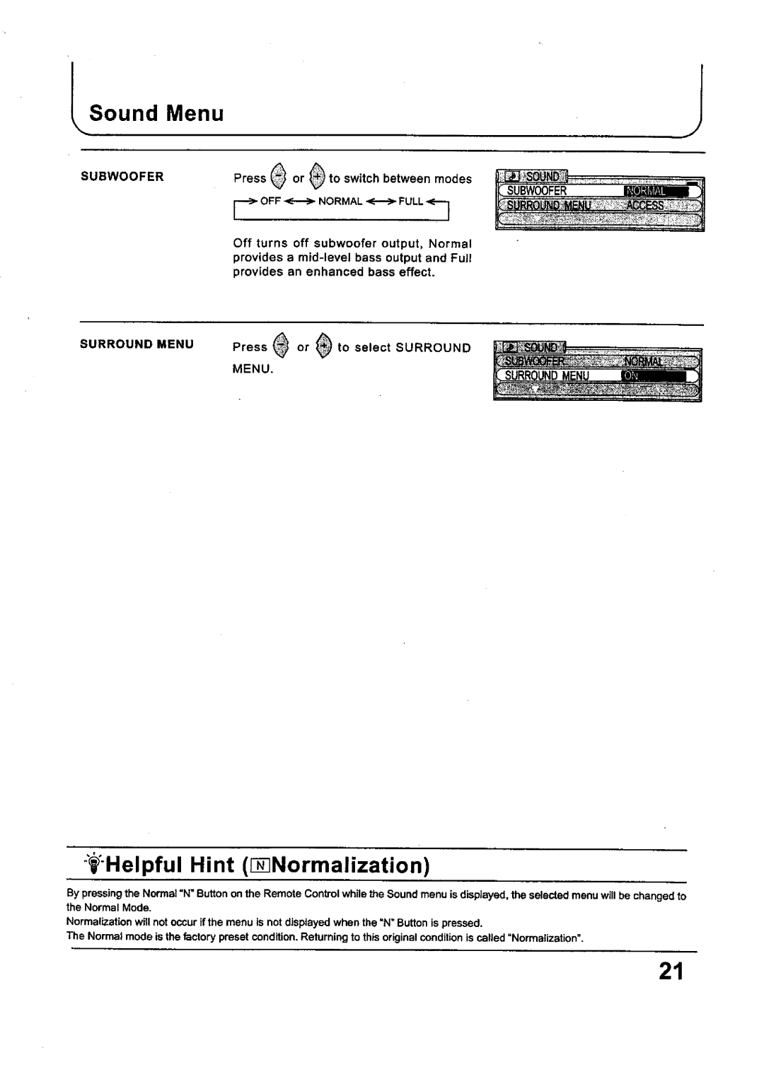 Panasonic TC-34P250X, TC-29P250X, TX-80P250X, TX-68P250X, TX-29P250X manual 