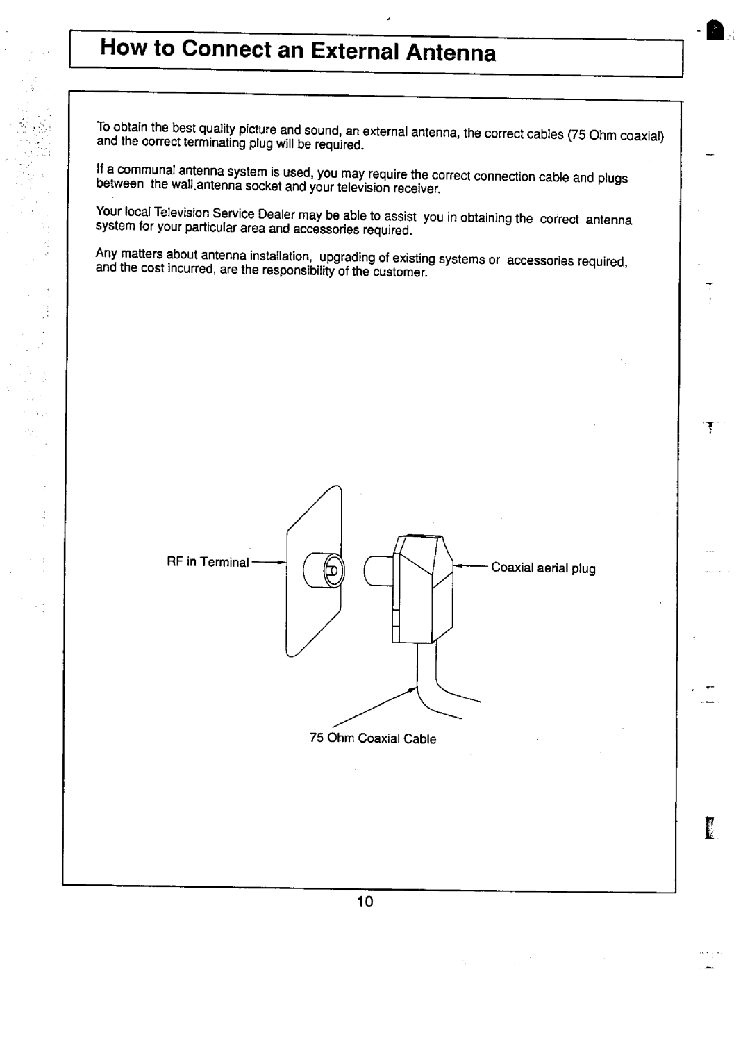 Panasonic TC-29V50R manual 