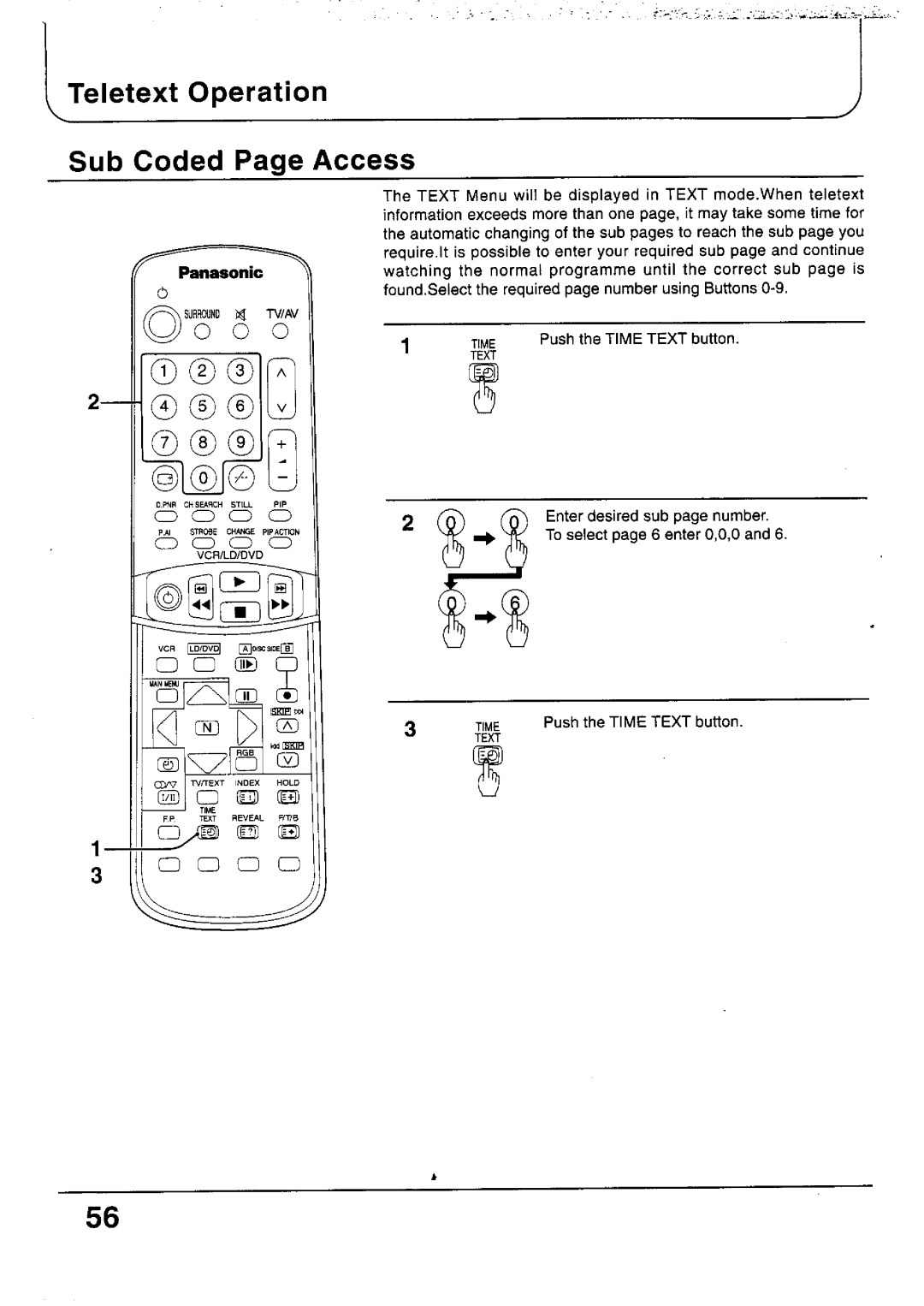 Panasonic TX-79P100 Series, TC-33P100 Series, TC-29P100 Series, TX-29P100 Series, TX-33P100 Series, TX-68P100 Series manual 