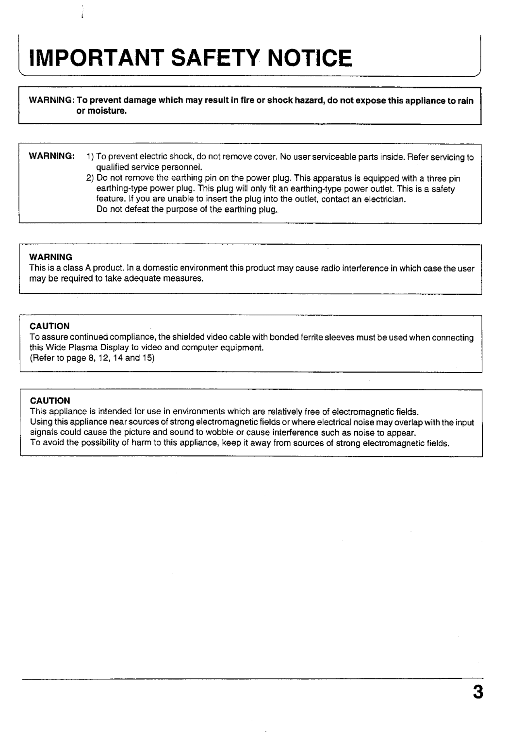 Panasonic TC-37P1F, TC 42P1F manual 