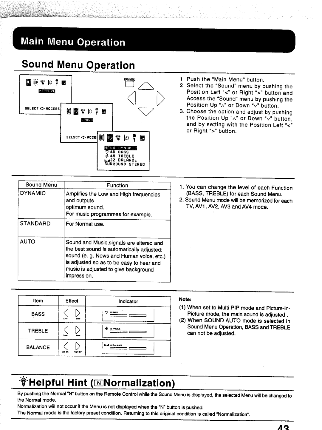 Panasonic TX-51P15, TC-43P15, TX-43P15, TC-51P15 manual 