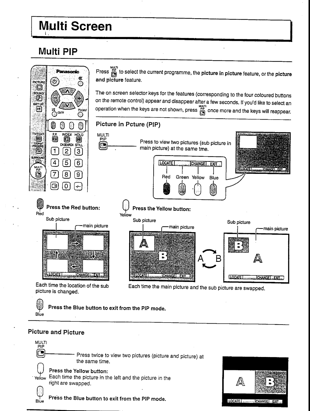 Panasonic TC-47P500 Series, TX-47P500 Series manual 