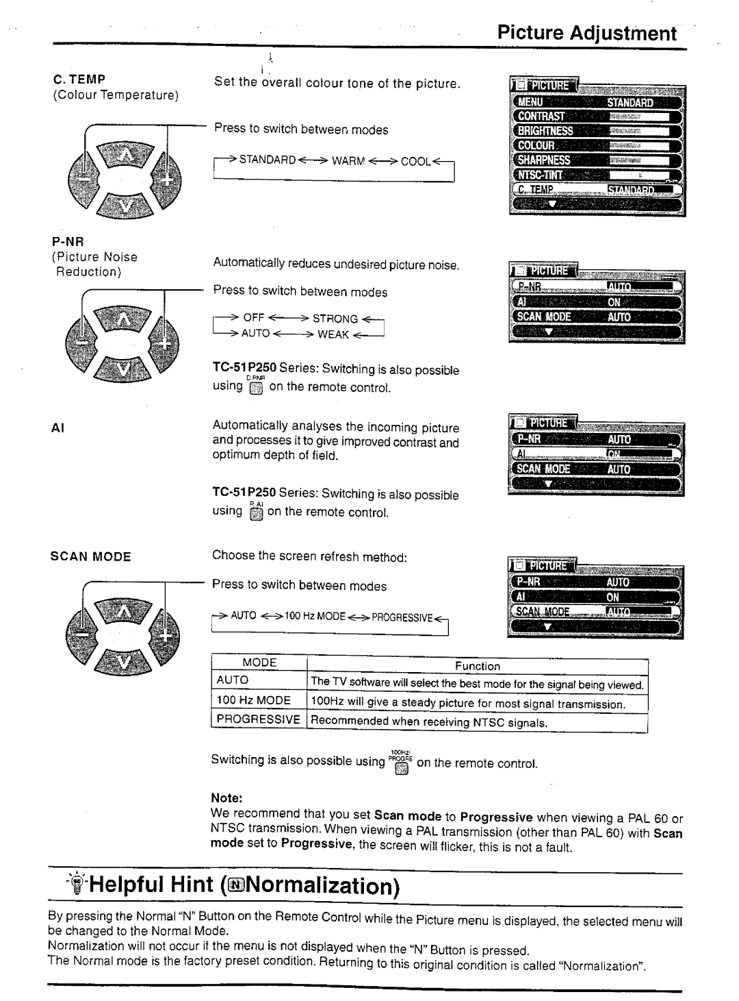 Panasonic TX-51P250 Series, TC-51P250 Series manual 