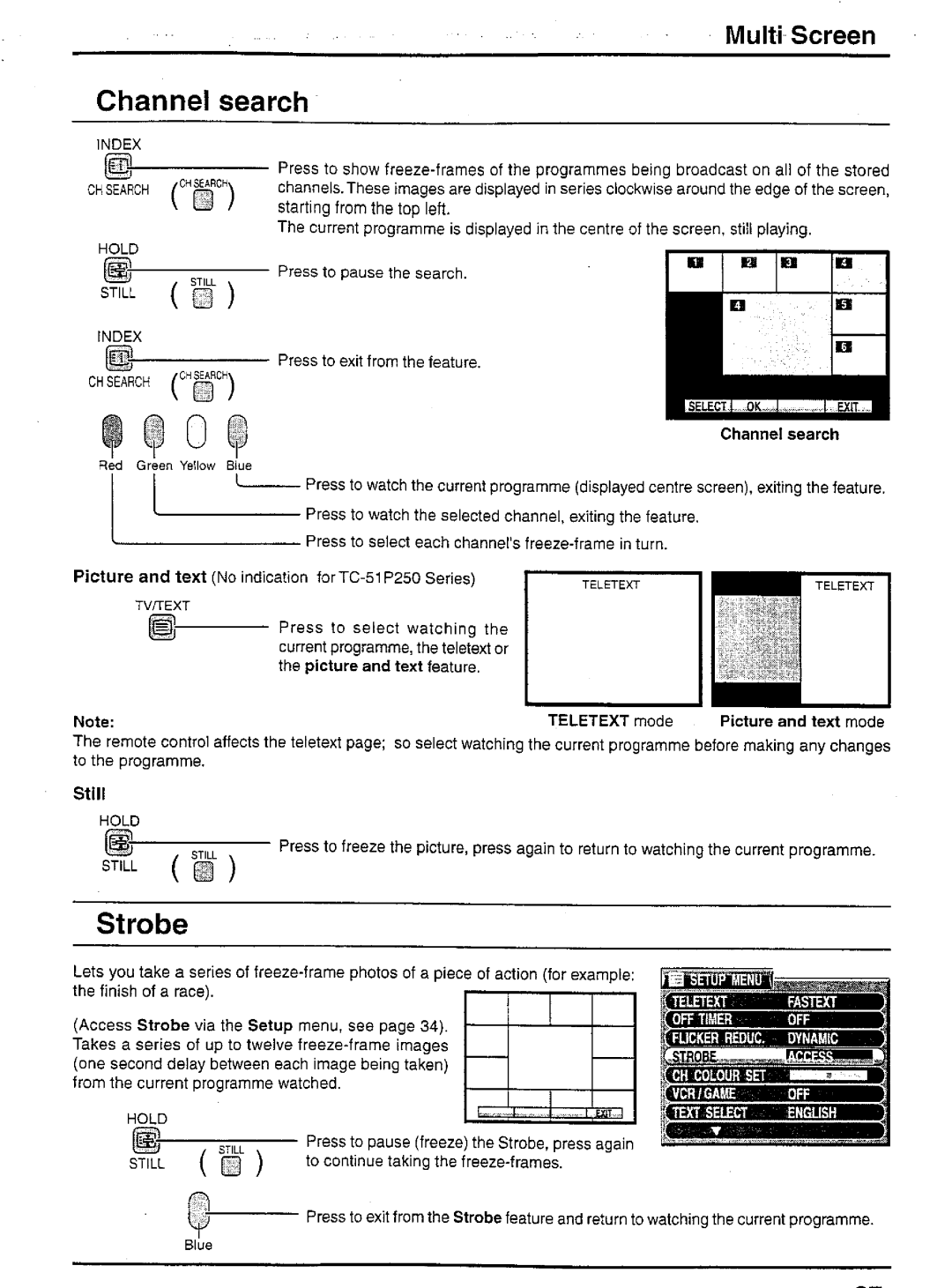 Panasonic TX-51P250 Series, TC-51P250 Series manual 