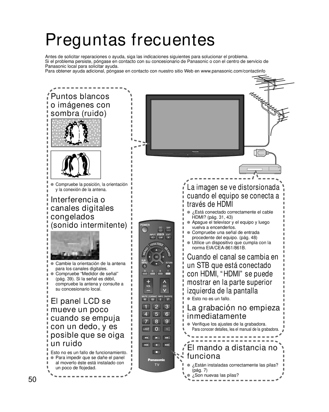 Panasonic TC-L32X2, TC-L37X2 quick start Preguntas frecuentes, Un poco de flojedad, Esto no es un fallo 