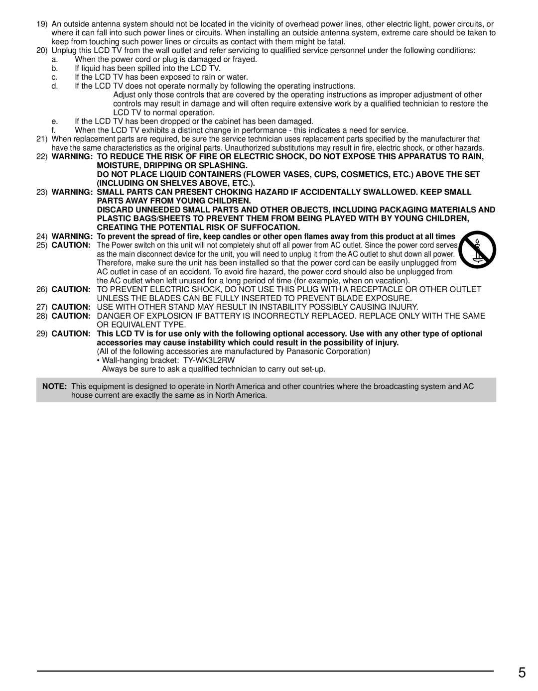 Panasonic TC-L42D30 owner manual 