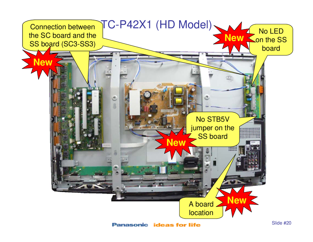 Panasonic TC-P42S1, TC-P50S1, TC-P46S1, TC-P50X1 manual TC-P42X1 HD Model 