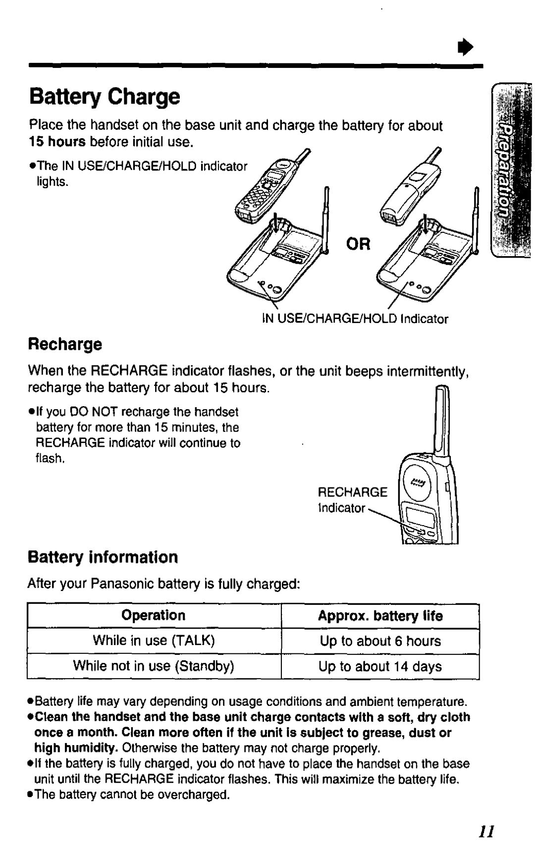 Panasonic TC1503B manual 