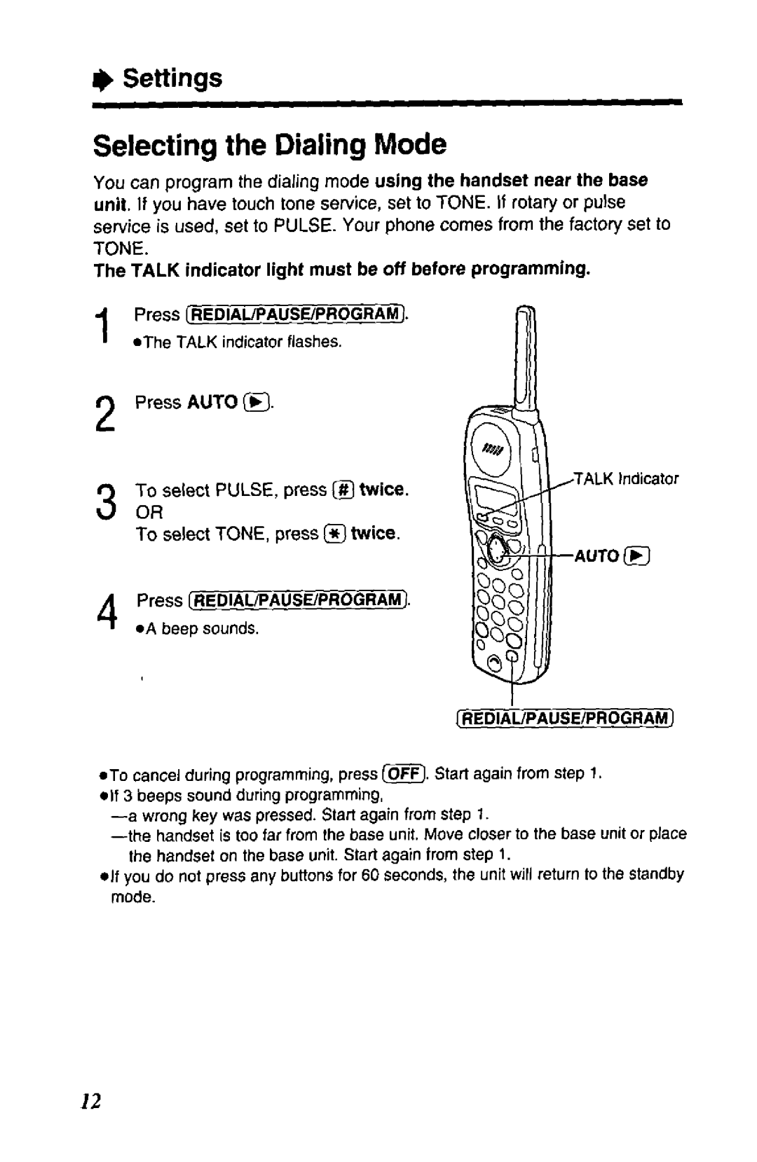 Panasonic TC1503B manual 