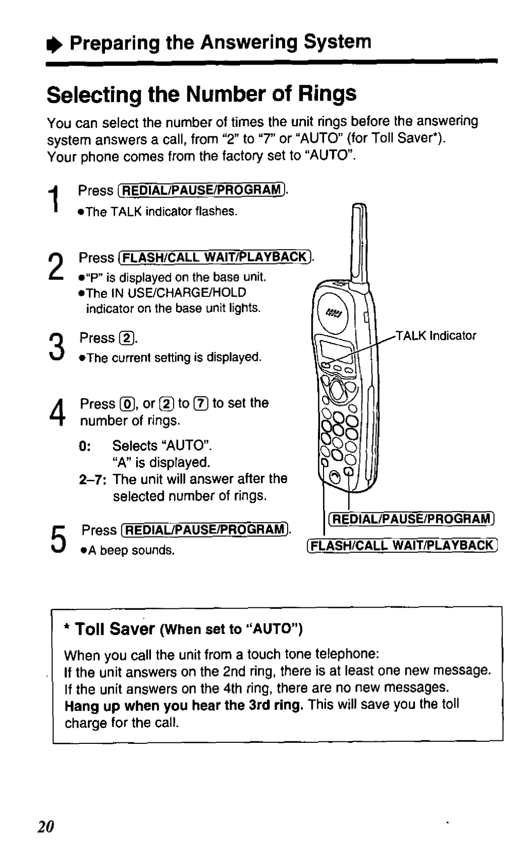 Panasonic TC1503B manual 