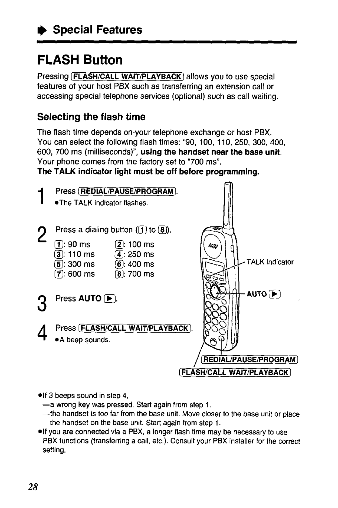 Panasonic TC1503B manual 