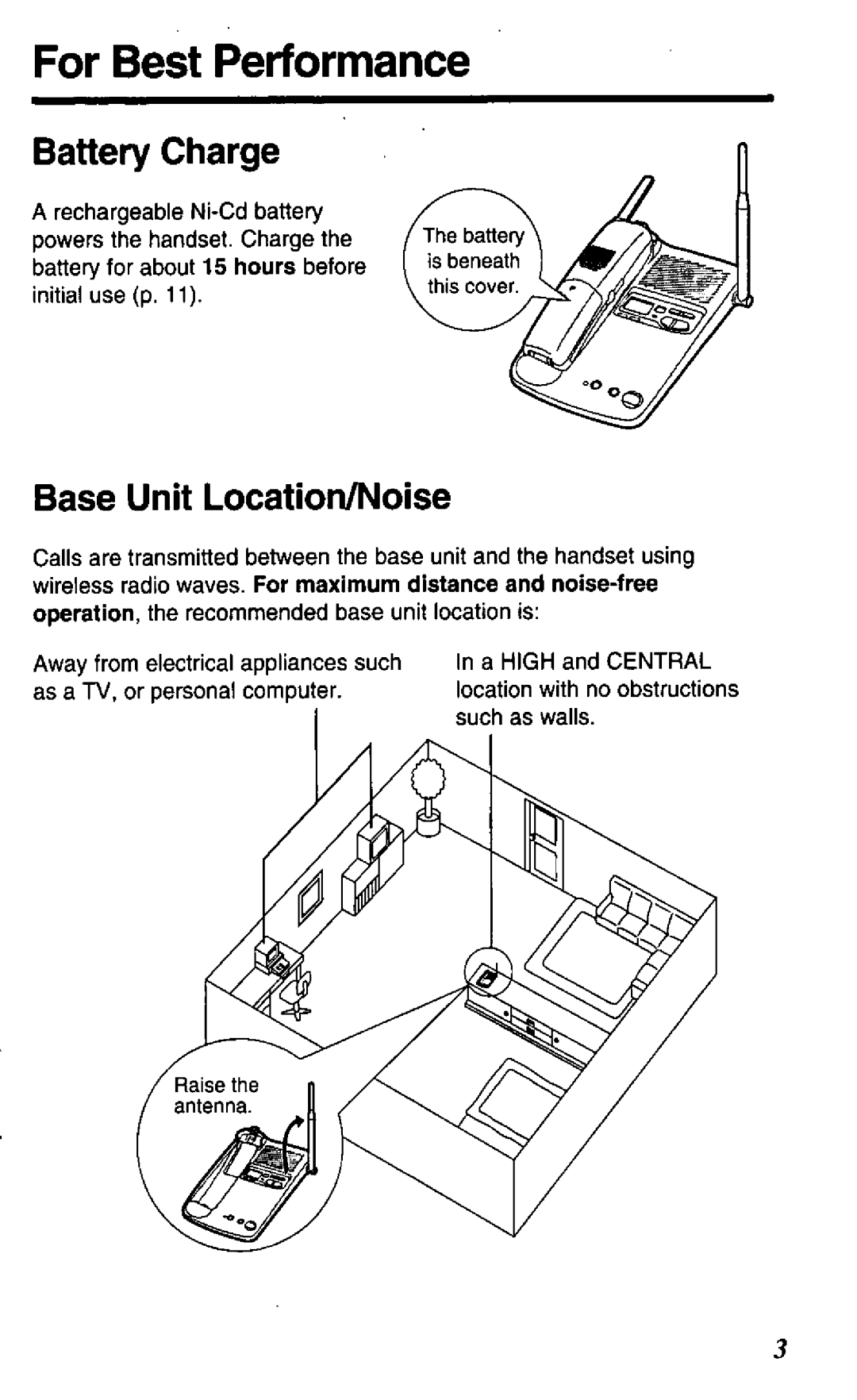 Panasonic TC1503B manual 