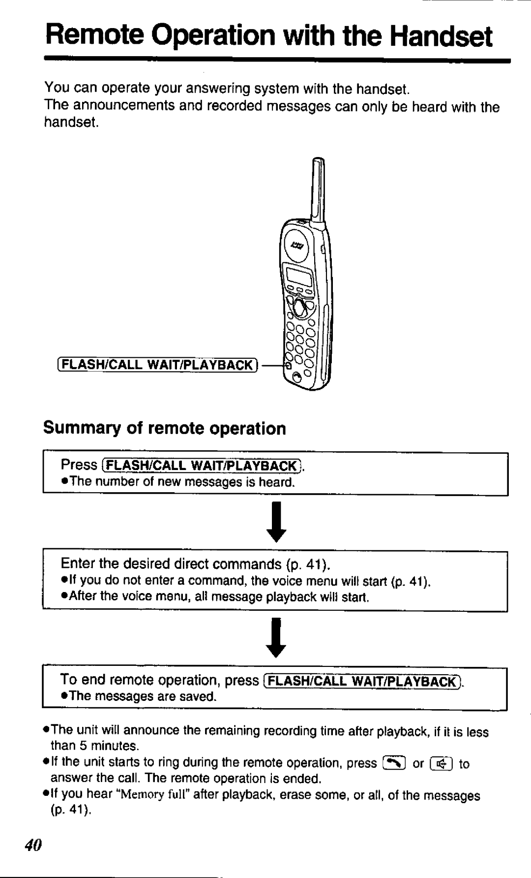 Panasonic TC1503B manual 