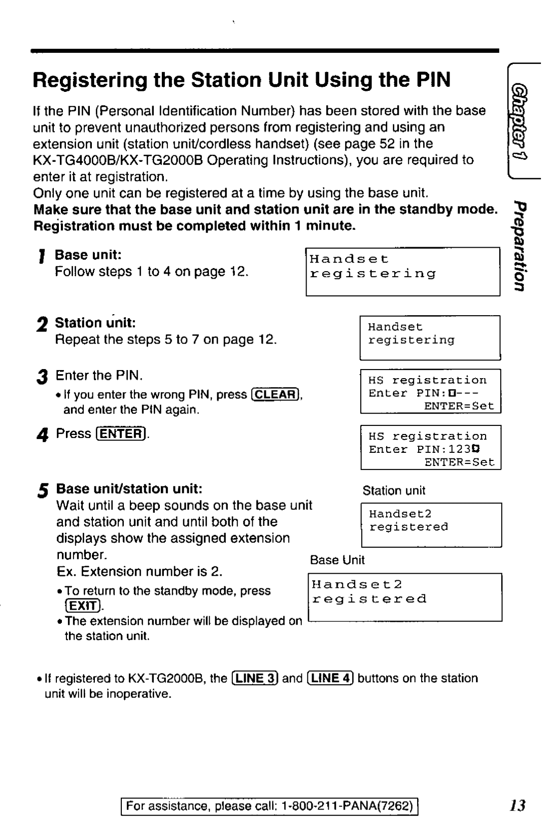 Panasonic TGA420B manual 