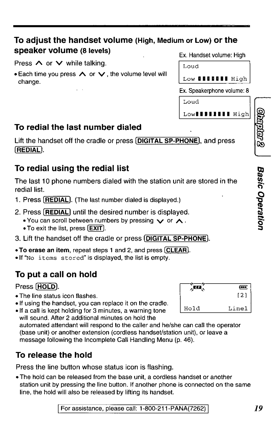 Panasonic TGA420B manual 