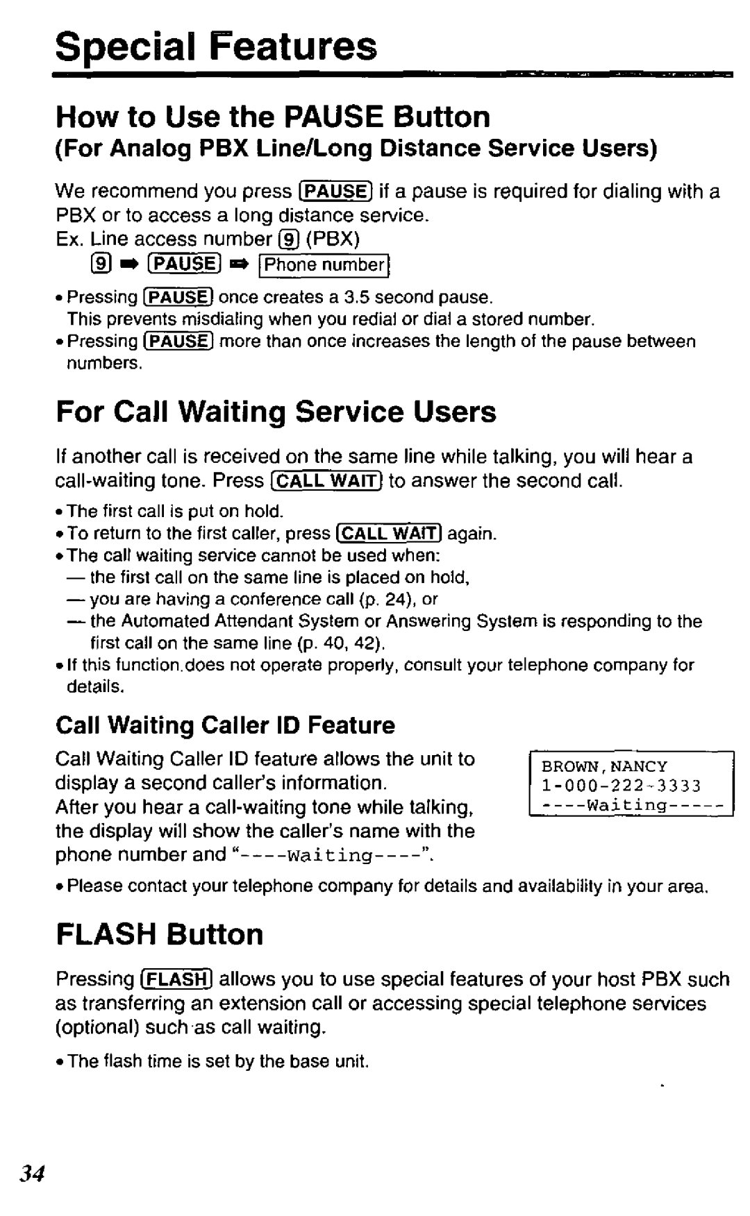 Panasonic TGA420B manual 