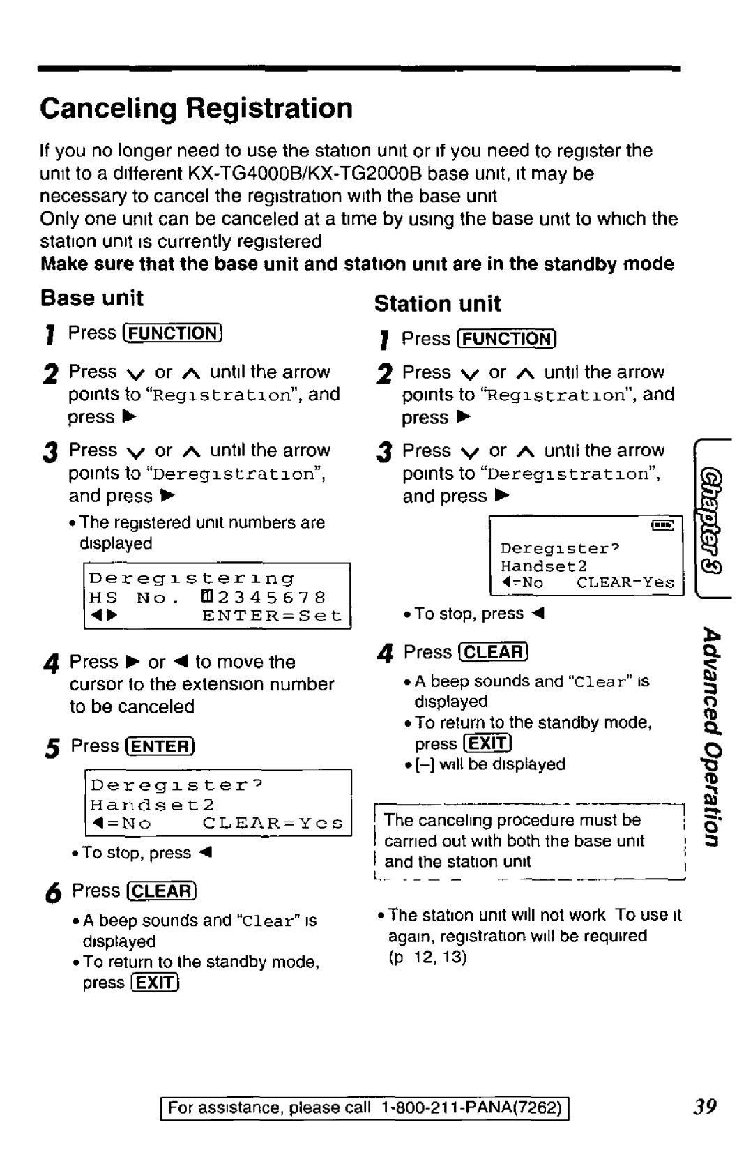 Panasonic TGA420B manual 