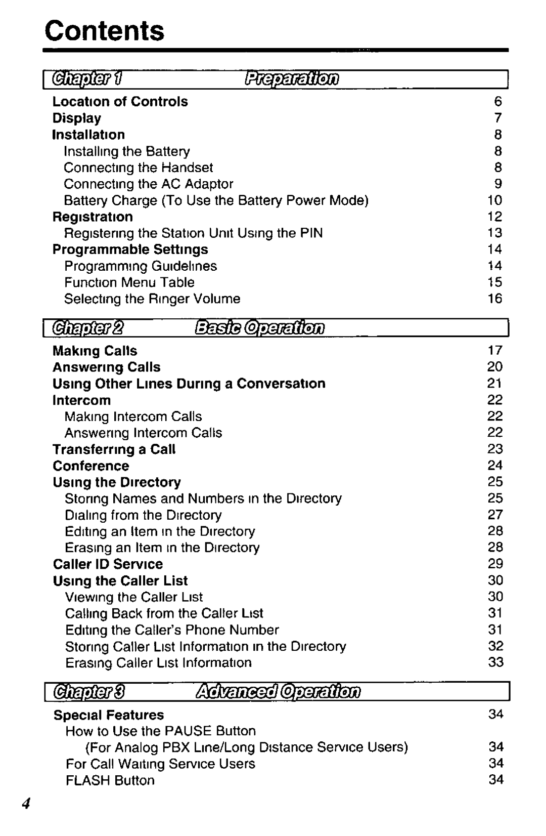 Panasonic TGA420B manual 