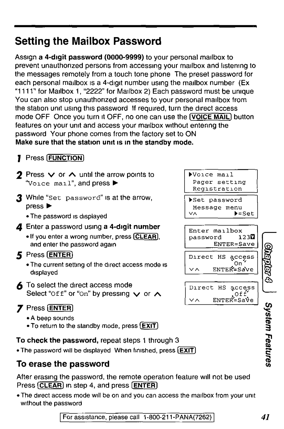 Panasonic TGA420B manual 