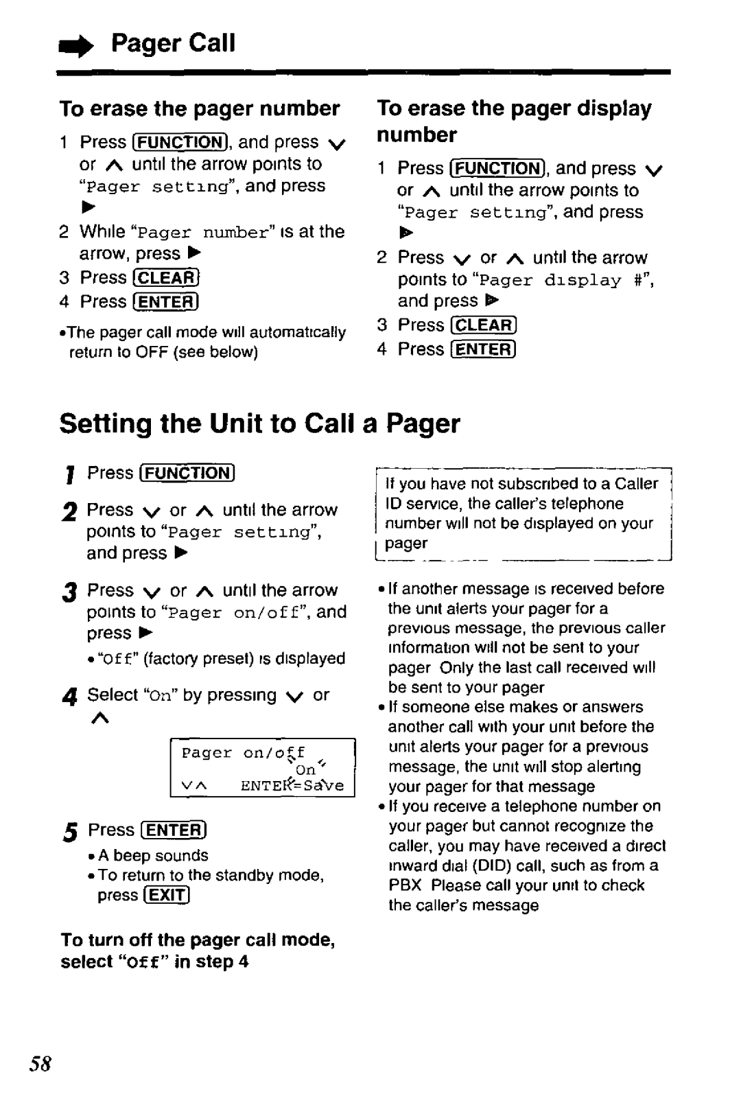 Panasonic TGA420B manual 