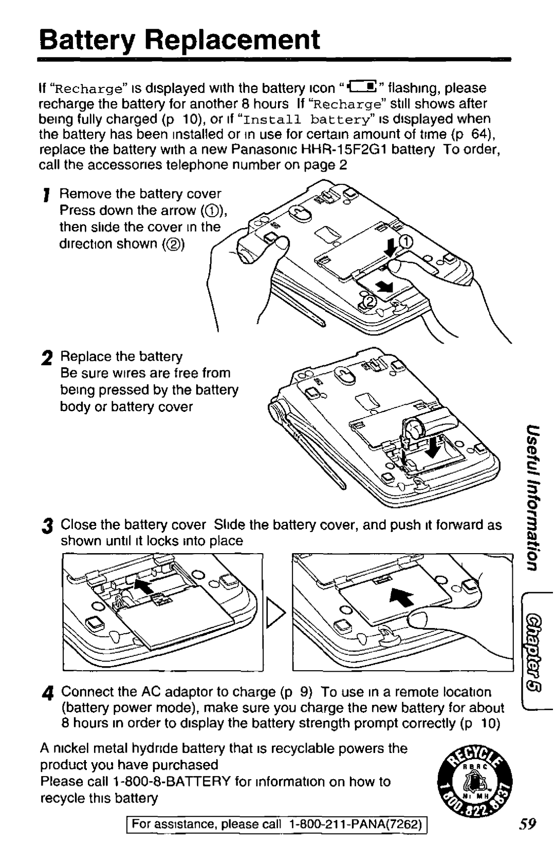 Panasonic TGA420B manual 