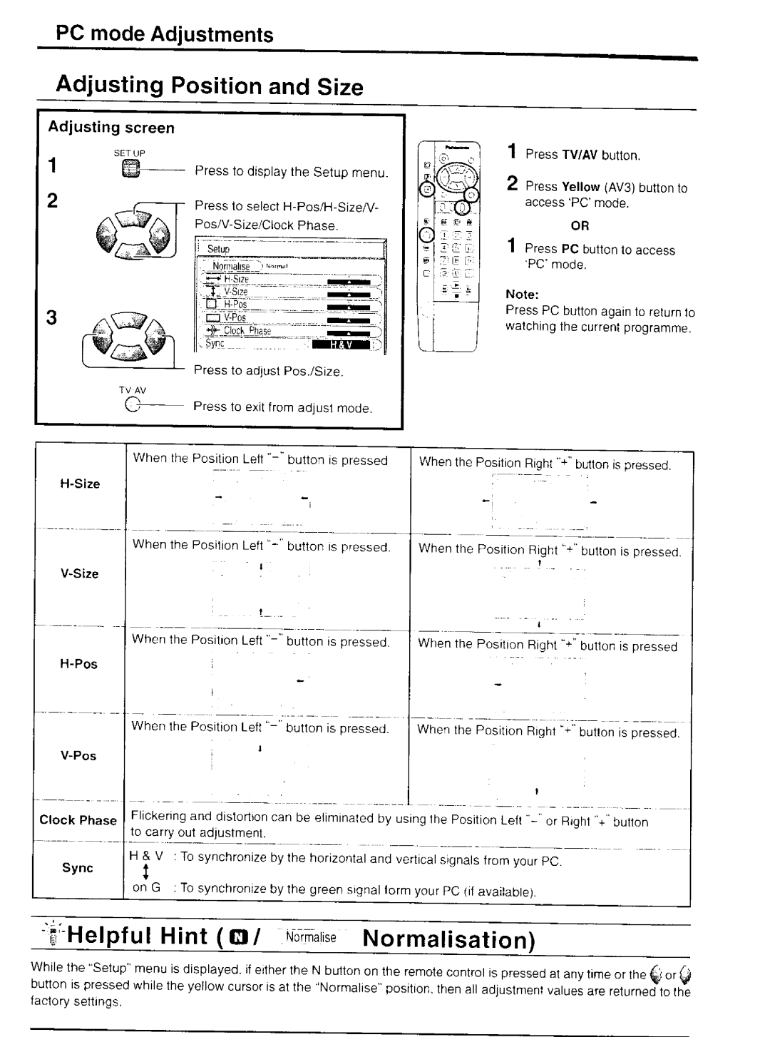 Panasonic TH-37P20, TH-42P20 manual 